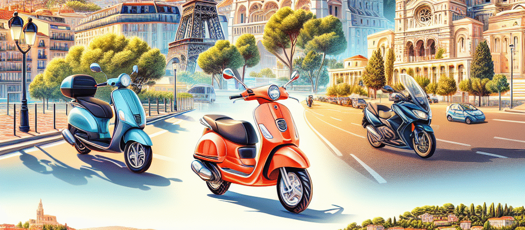Les meilleures villes françaises à visiter en trottinette cet été