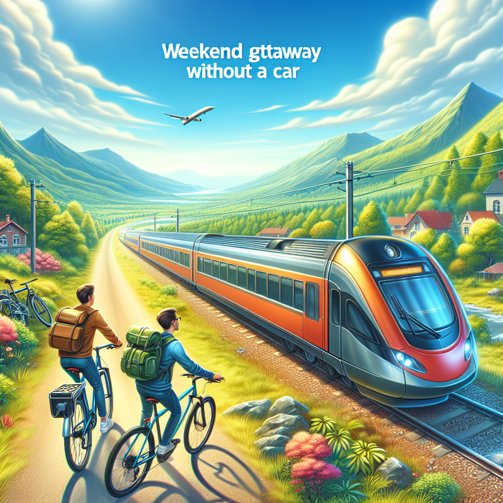 Partir en week-end sans voiture : les meilleurs combos train + vélo