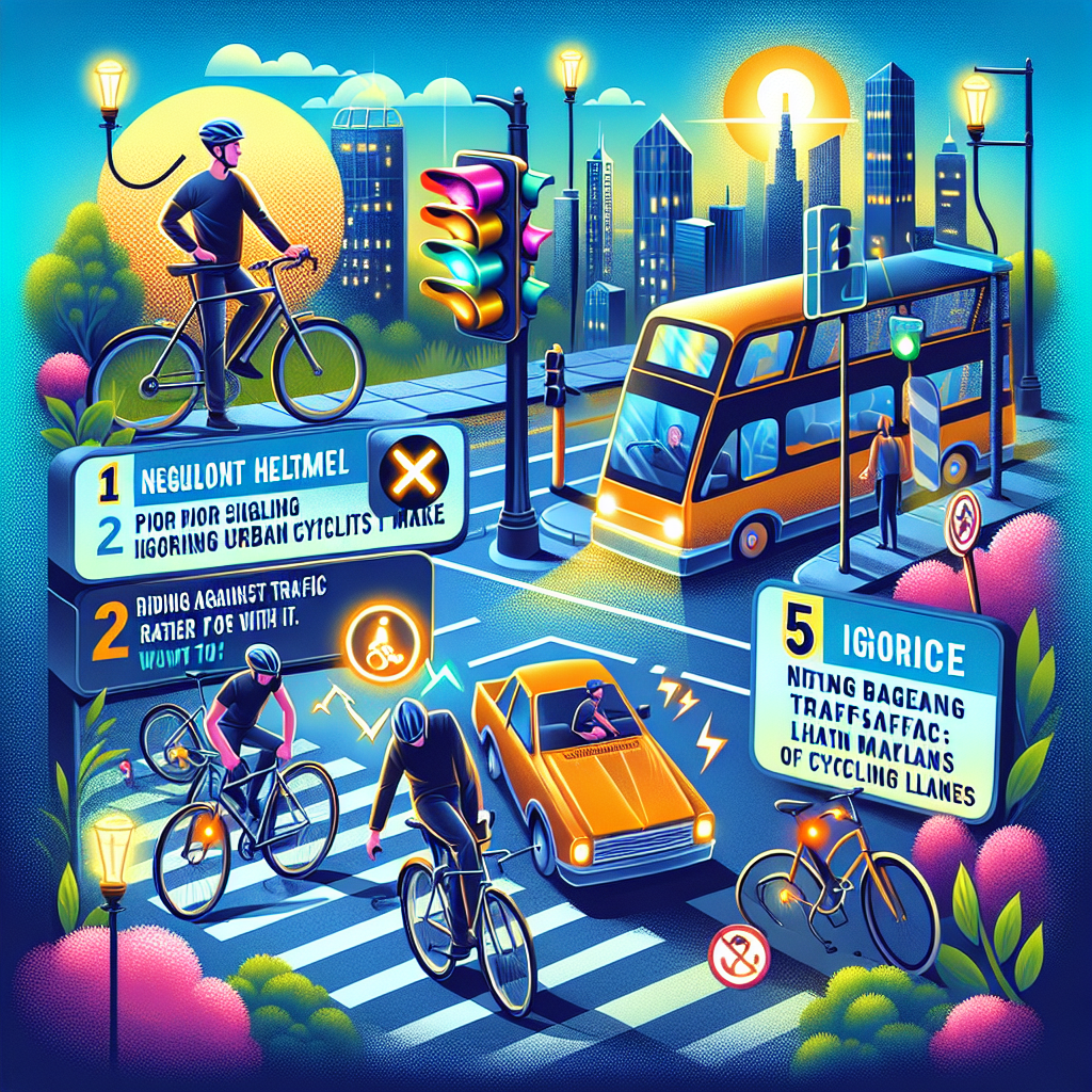 5 erreurs fréquentes des nouveaux cyclistes urbains (et comment les éviter)