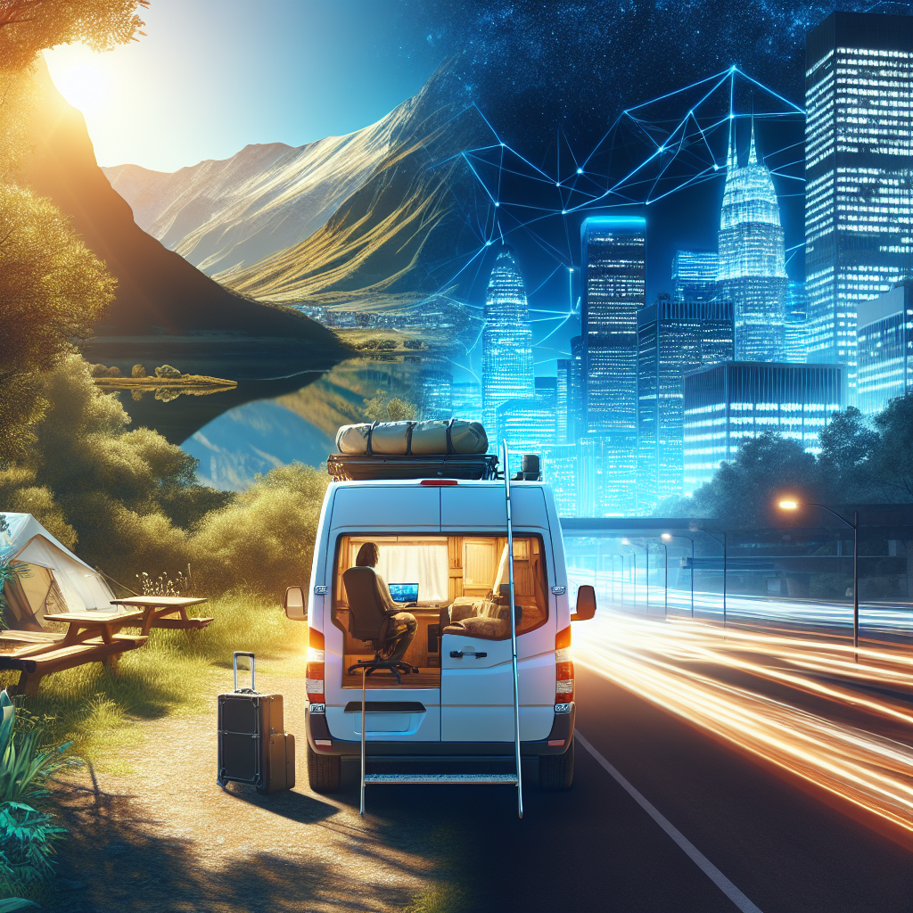 Nomade à temps partiel : vivre en van le week-end, travailler en ville la semaine
